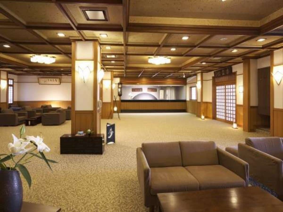 香雲館 格天井のロビーラウンジ © cdn.jalan.jp (Jalan)