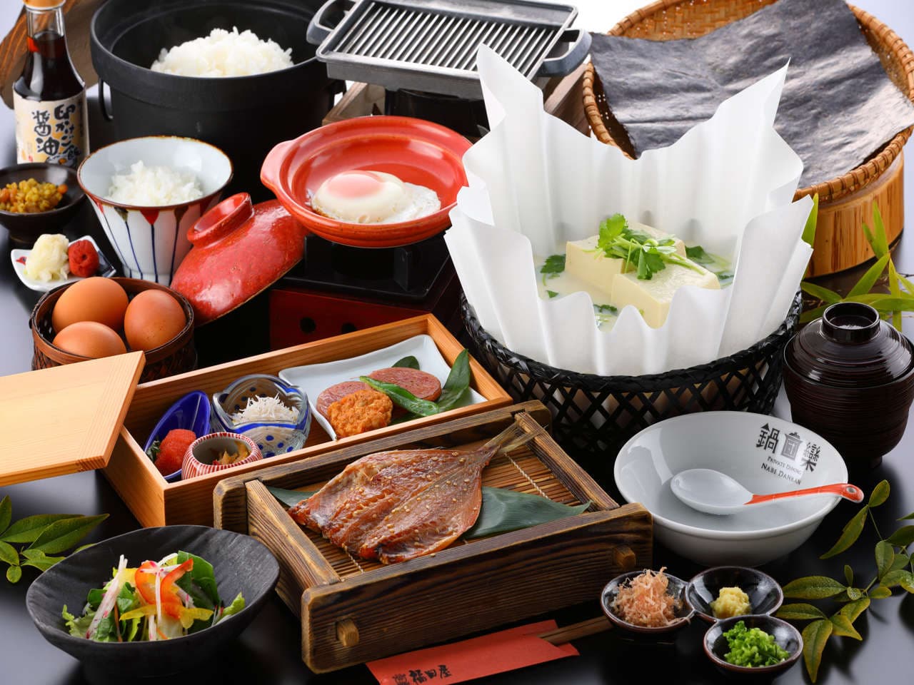 雲仙福田屋 健康朝ごはん 長崎風おもてなし