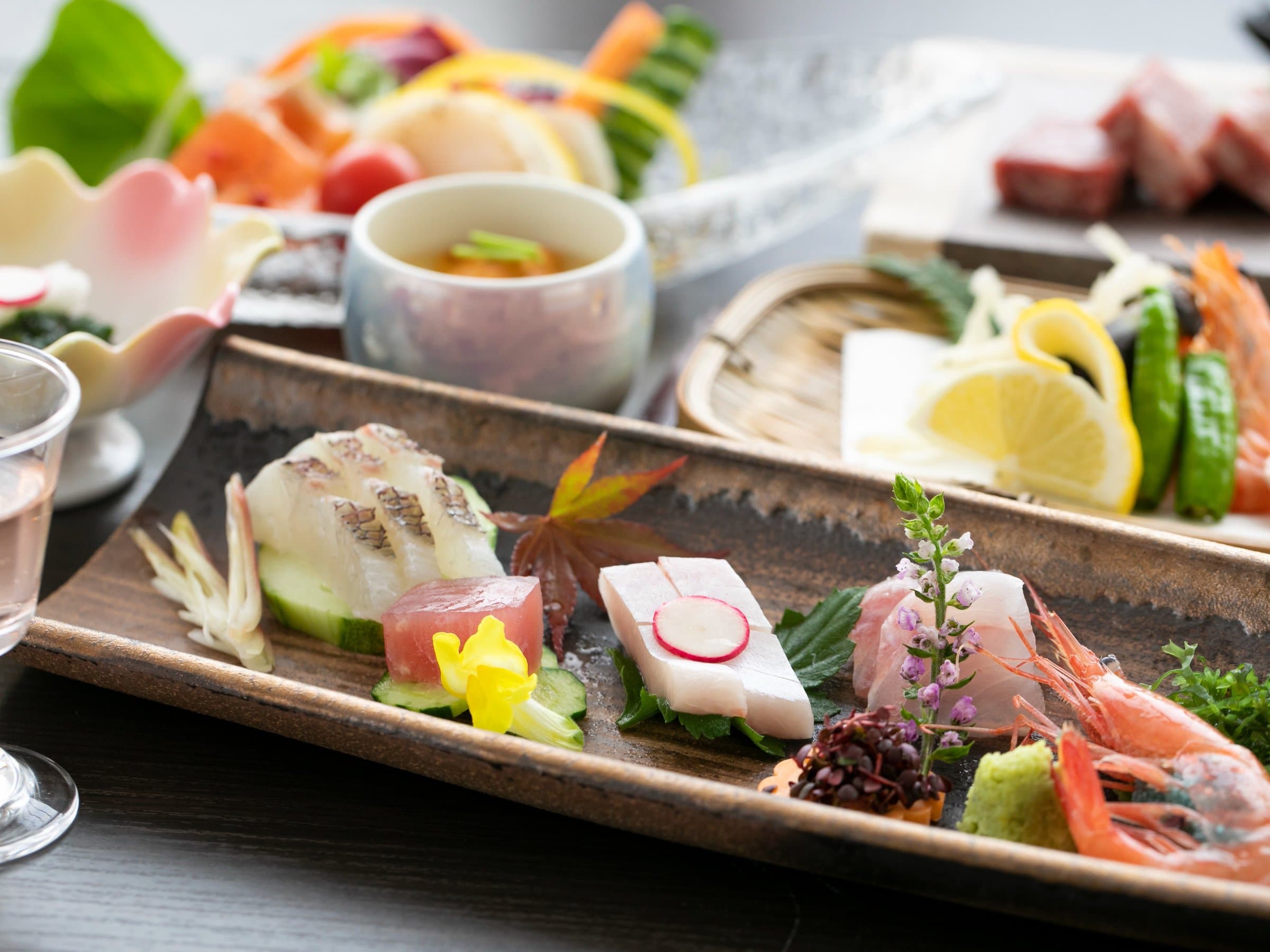 美湾荘 板長おまかせ会席料理