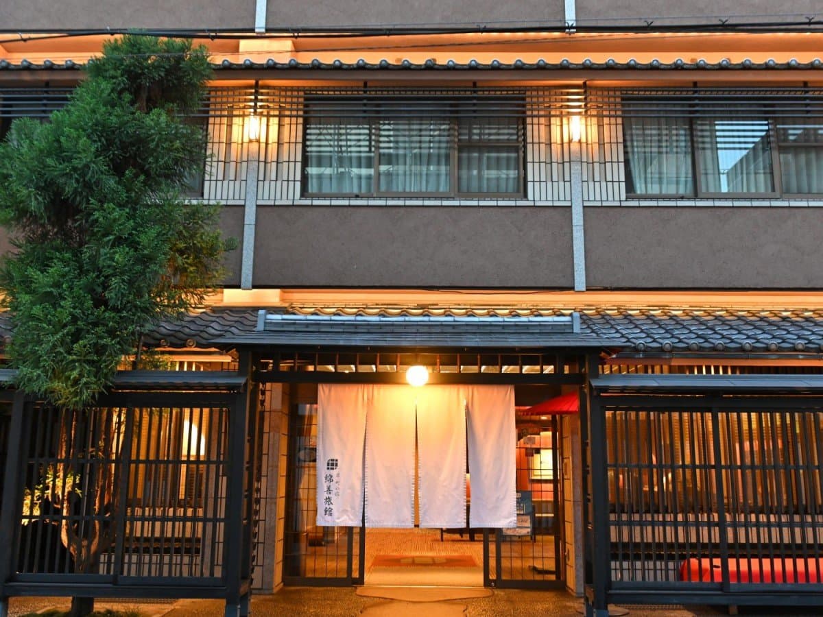 Ryokan entrance