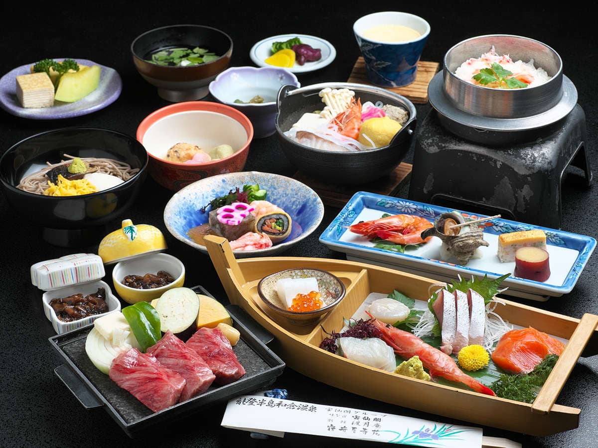 宝仙閣 季節の懐石料理 舟盛り