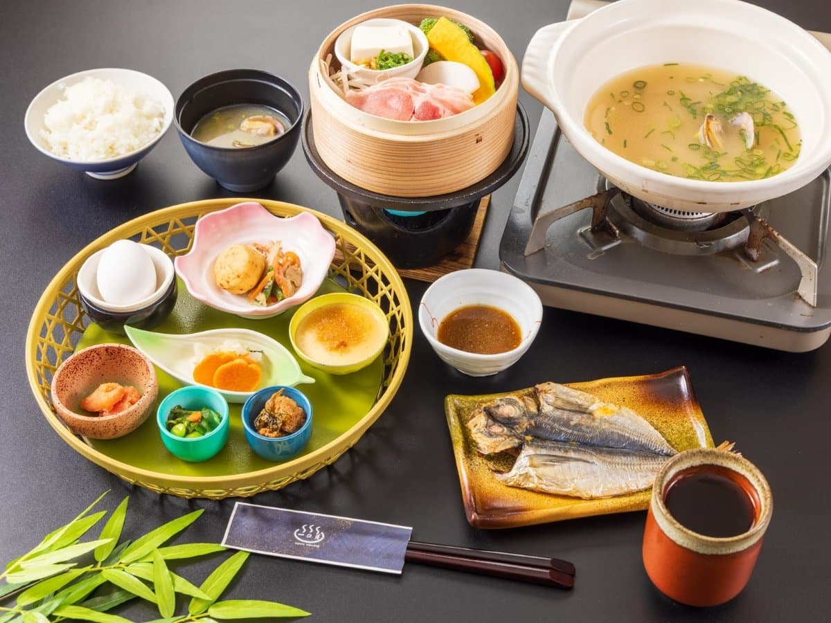 一の湯 本館 食事