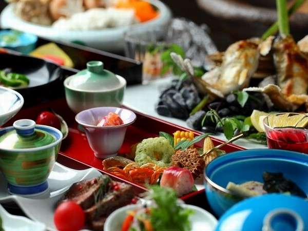 山みず木 夕食一例