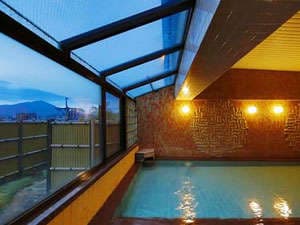 大観荘 ３階展望浴場 七尾湾パノラマ