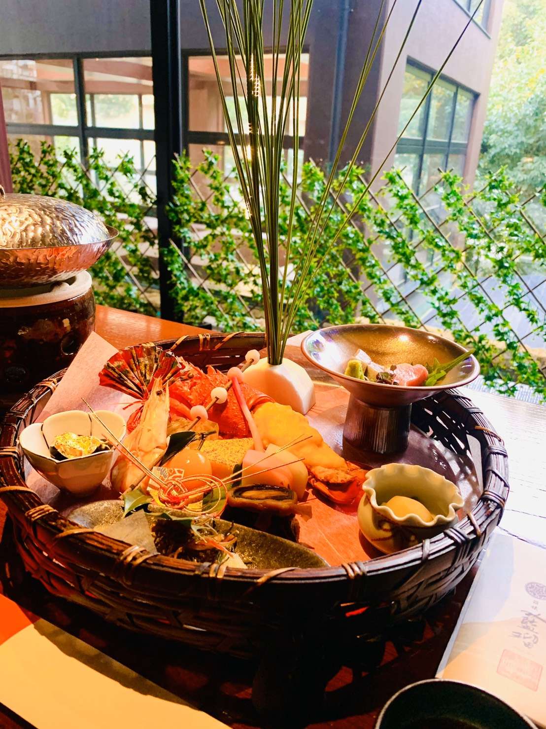 箱根アイル 朝食籠盛り
