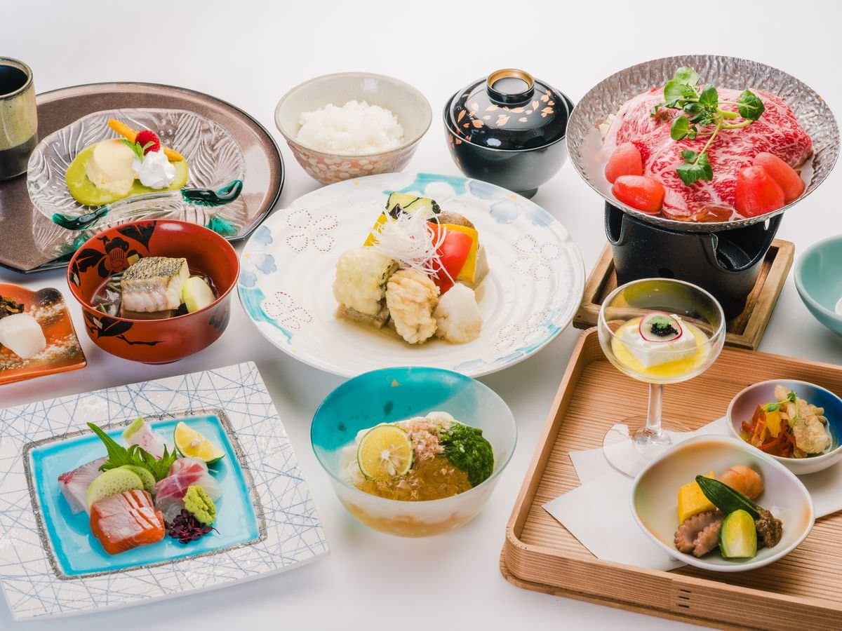 玉造グランドホテル 長生閣 夏の旬会席料理