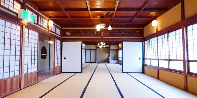 K's House Ito Onsen spacious tatami room on second floor of the heritage building