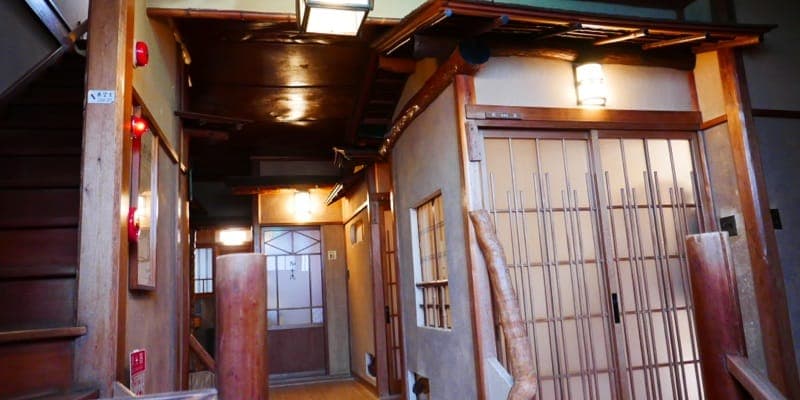 K's House Ito Onsen hallway on the third floor of the 100-year-old heritage building