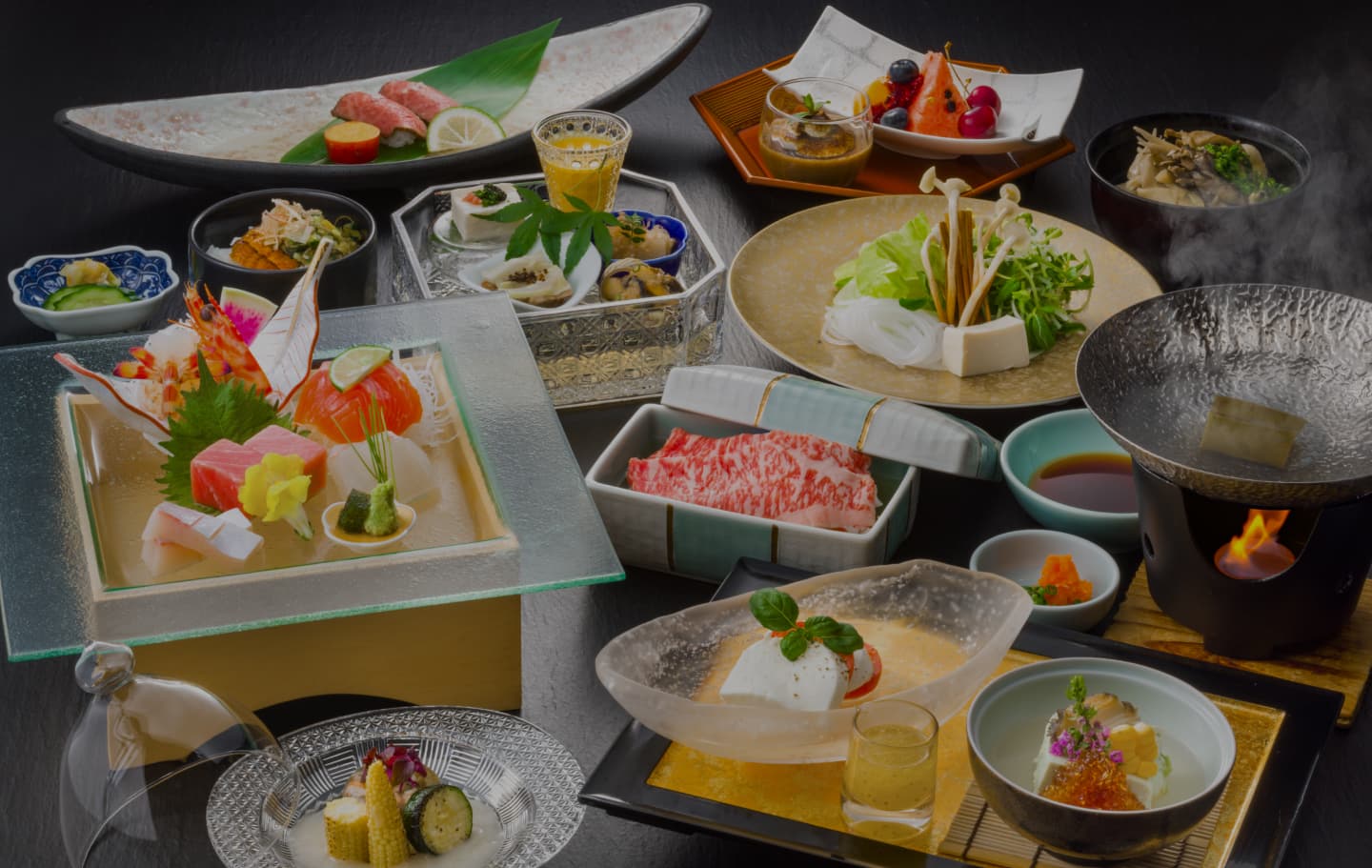 ホテル木暮 会席料理 上州牛と旬彩の膳 © hotel-kogure.com