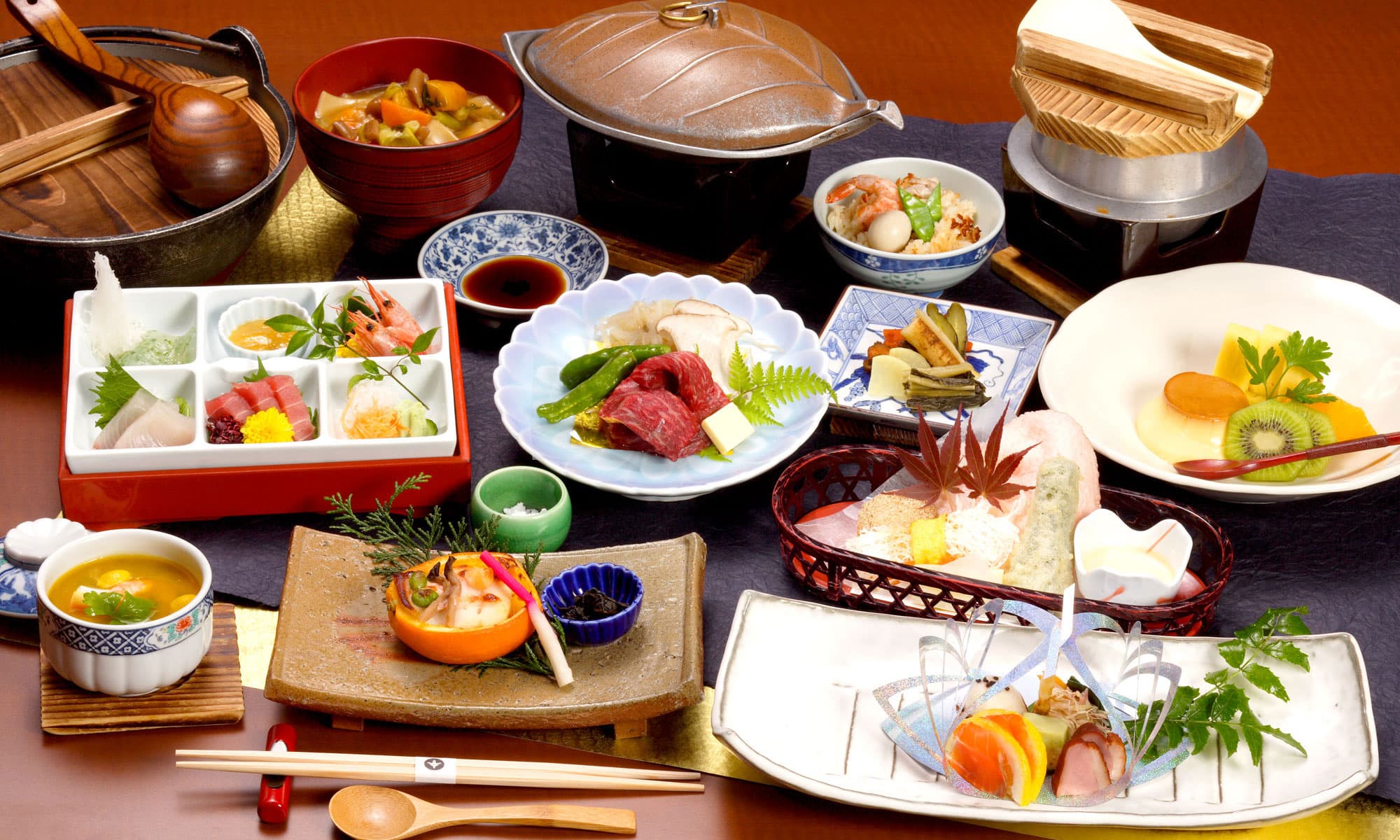 塚越屋七兵衛 季節の会席膳 © tsukagoshiya.jp