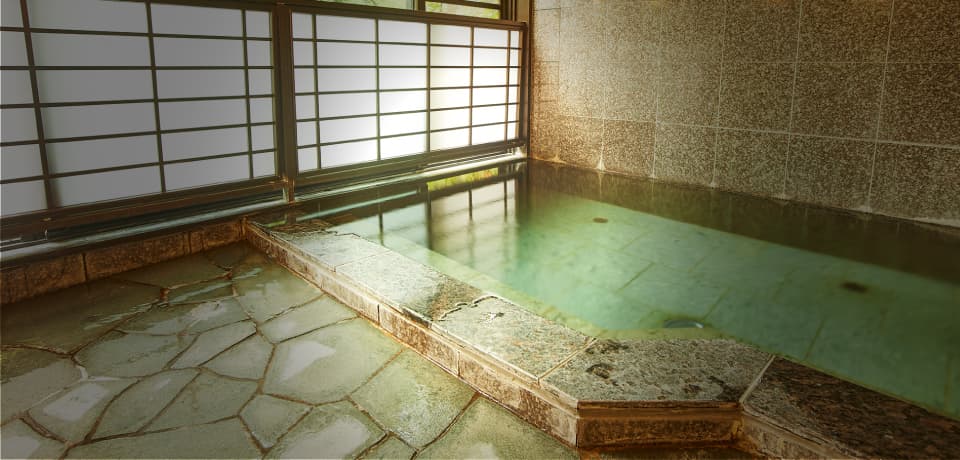 湯の宿 山ばと 貸切風呂「古式の湯」 © yamabato.com