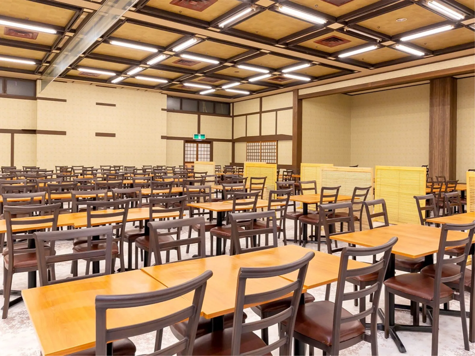 Large dining hall