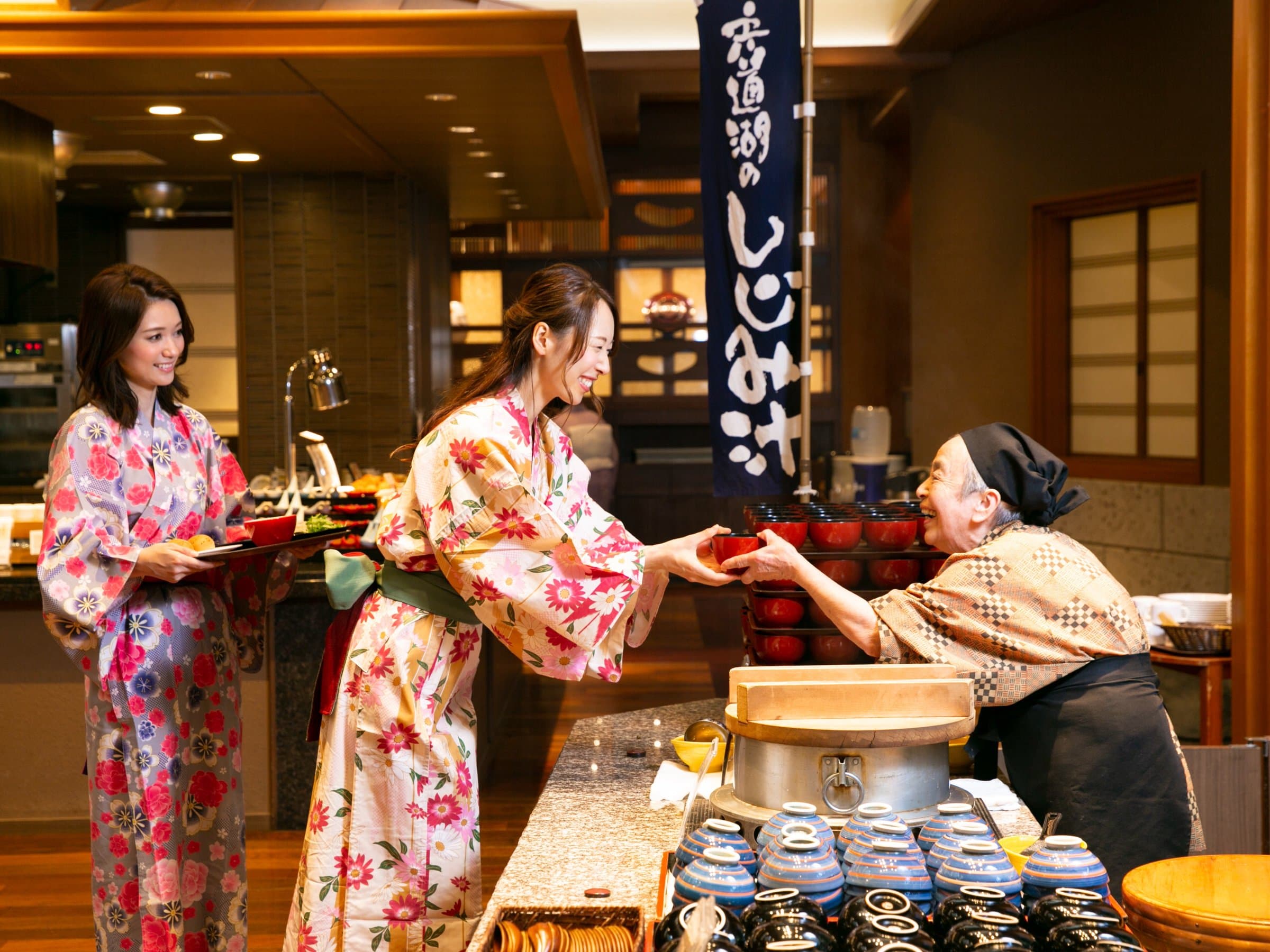 佳翠苑 皆美 朝食バイキング 30種以上
