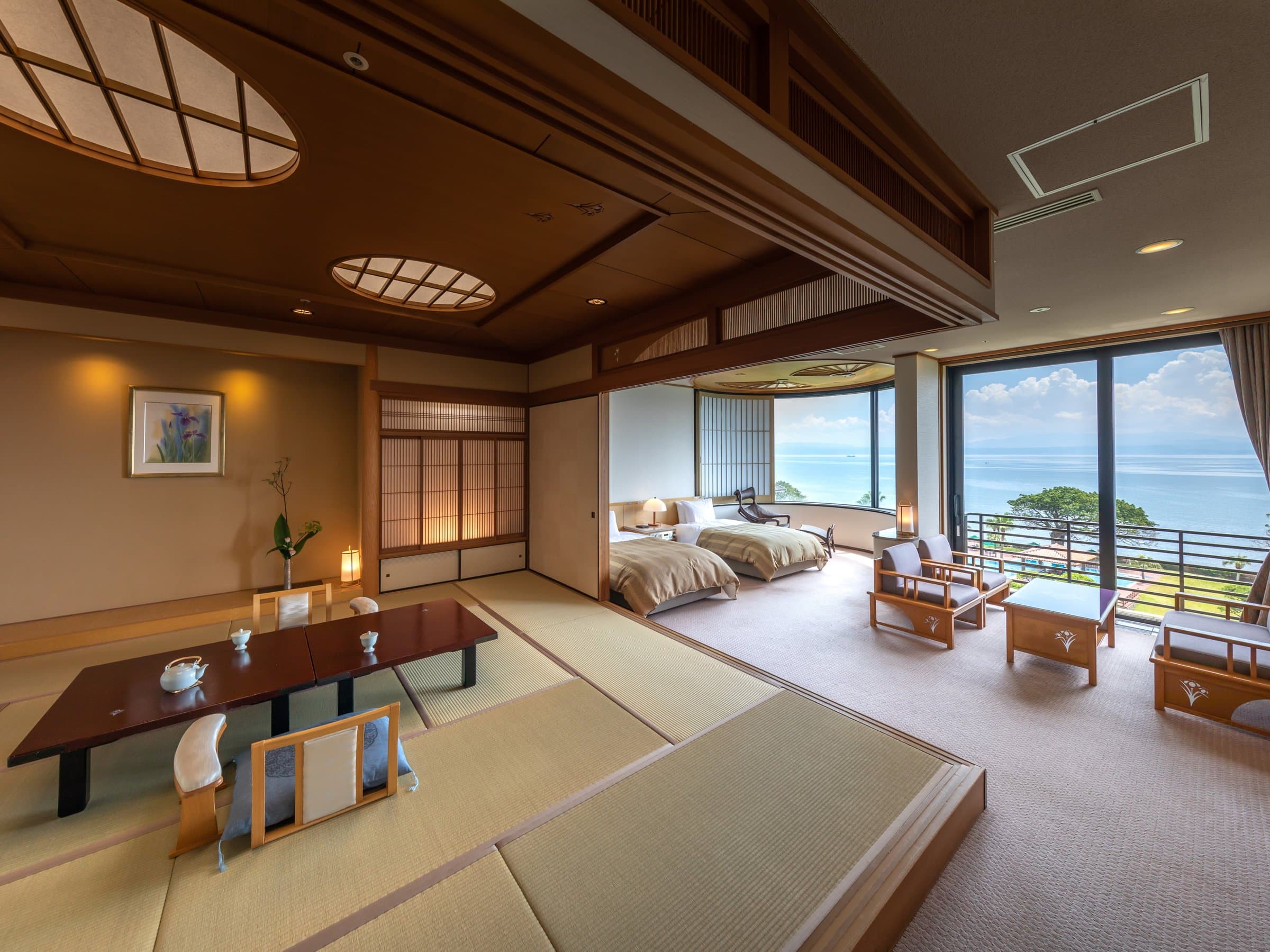 白水館 離宮 海側和洋室 84平米