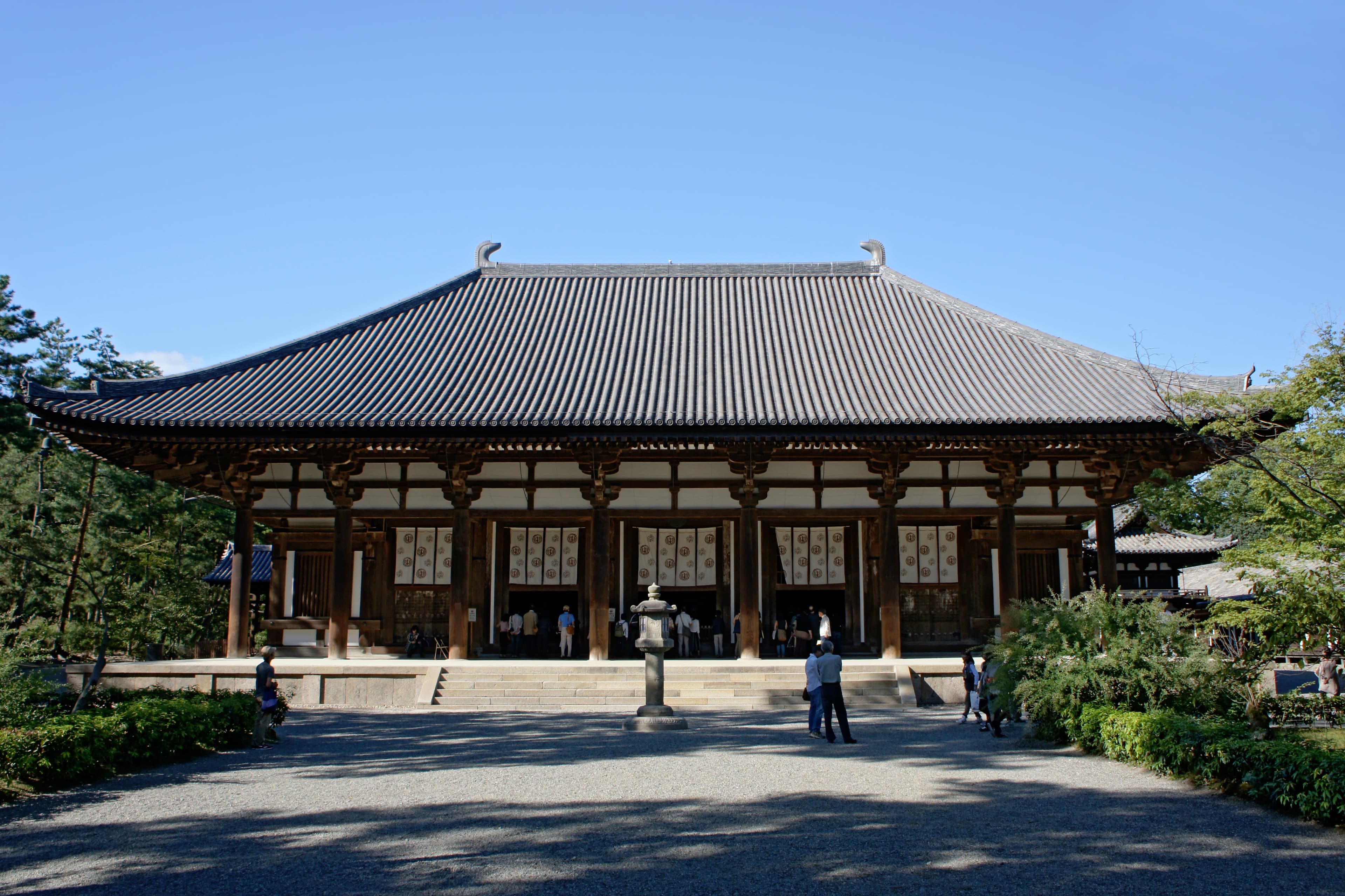 Toshodai-ji temple in western Nara — UNESCO-inscribed 759 CE Buddhist complex accessible from the Nishinokyo zone ryokans covered in this guide.